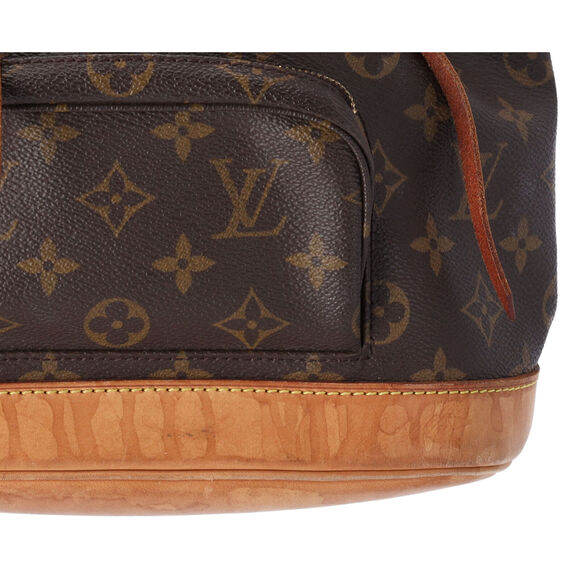 Louis Vuitton Montsouris MM Backpack M51136 Brown Monogram - Picture 2 of 8